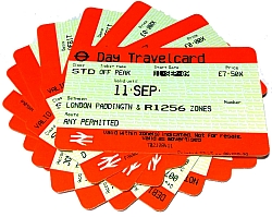 Bugle to Birmingham Train Ticket